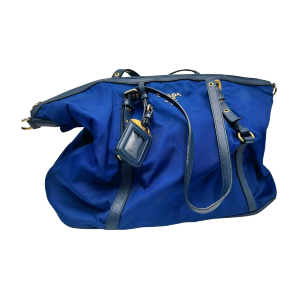 Prada Tessuto Saffiano Two-Way Tote