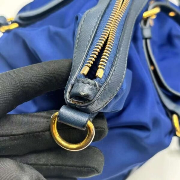 Prada Tessuto Saffiano Two-Way Tote