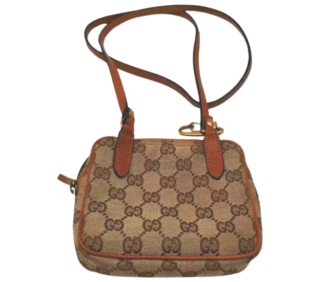 Gucci GG Canvas Mini Camera Bag