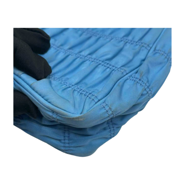 Prada Ruched Nylon Hobo Bag