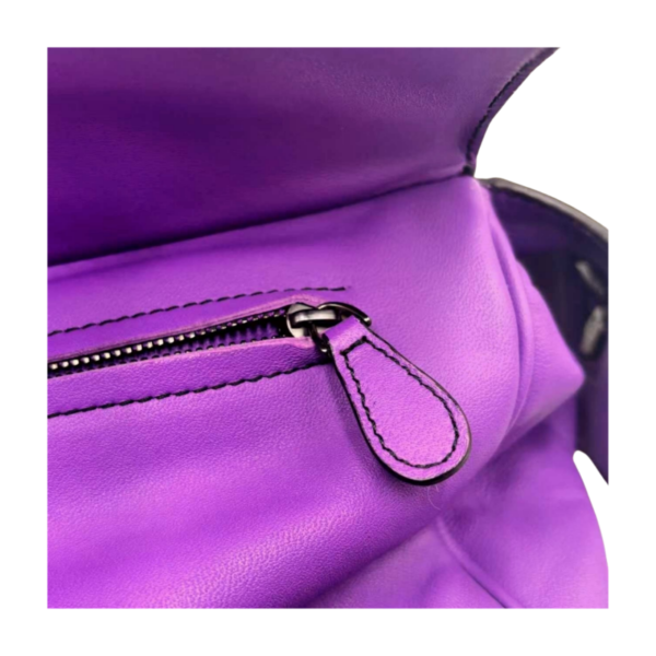 Bottega Veneta  Intrecciato Top Handle Flap Bag