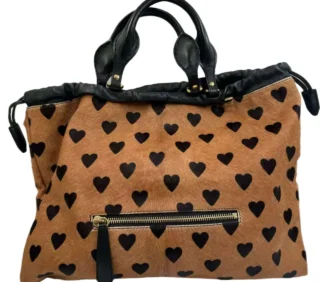 Burberry "Big Crush" Heart Print Tote