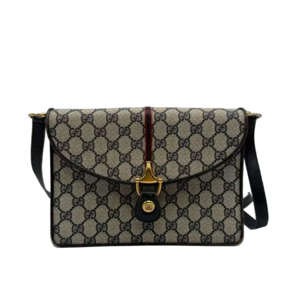 Gucci Vintage GG Supreme Envelope Crossbody Bag