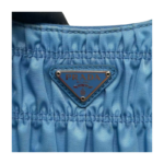 Prada Ruched Nylon Hobo Bag