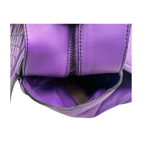 Bottega Veneta  Intrecciato Top Handle Flap Bag