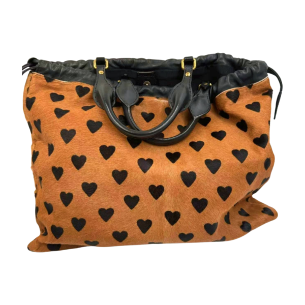 Burberry "Big Crush" Heart Print Tote