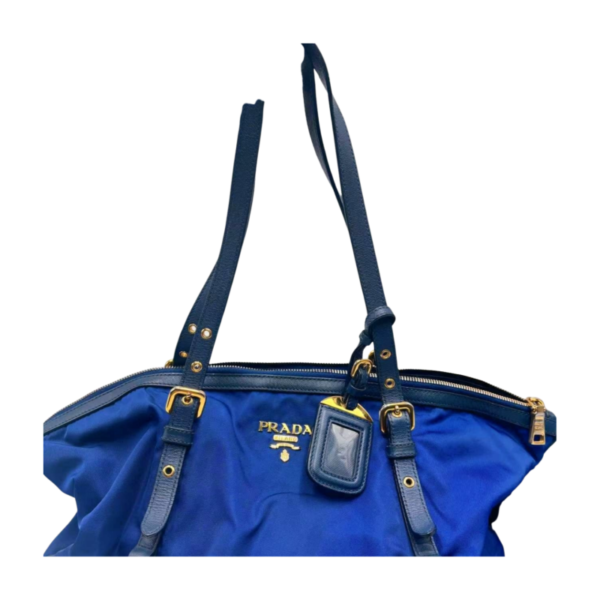 Prada Tessuto Saffiano Two-Way Tote