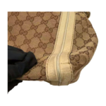 Gucci GG Canvas Bella Shoulder Bag with Bamboo Tassel