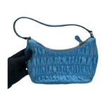 Prada Ruched Nylon Hobo Bag
