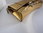 Balenciaga Hourglass Metallic Wallet on Chain