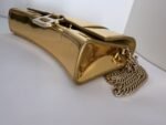 Balenciaga Hourglass Metallic Wallet on Chain