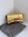 Balenciaga Hourglass Metallic Wallet on Chain