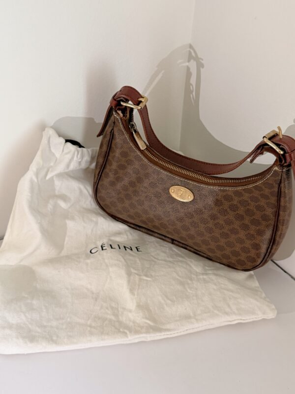 Celine Macadam Vintage Hobo Bag