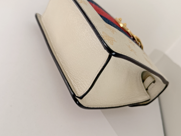 Gucci Sylvie Bee and Star Mini Top Handle Bag