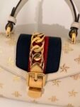 Gucci Sylvie Bee and Star Mini Top Handle Bag