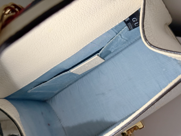 Gucci Sylvie Bee and Star Mini Top Handle Bag