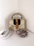 Gucci Sylvie Bee and Star Mini Top Handle Bag