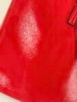 Prada Red Saffiano Lux Medium Tote