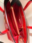 Prada Red Saffiano Lux Medium Tote
