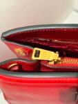 Prada Red Saffiano Lux Medium Tote