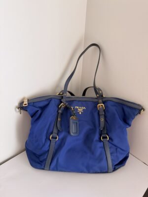 Prada Tessuto Saffiano Two-Way Tote