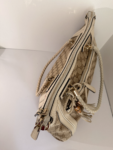 Gucci GG Canvas Bella Shoulder Bag with Bamboo Tassel