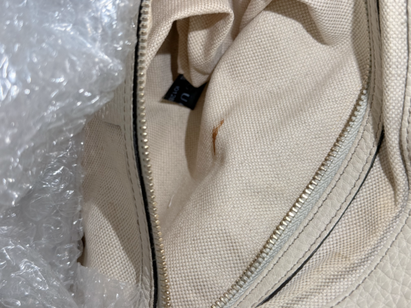 Gucci GG Canvas Bella Shoulder Bag with Bamboo Tassel