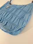 Prada Ruched Nylon Hobo Bag
