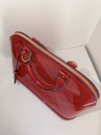 Louis Vuitton Red Alma Monogram Vernis