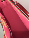 Louis Vuitton Red Alma Monogram Vernis