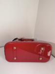 Louis Vuitton Red Alma Monogram Vernis