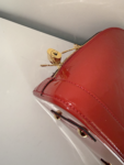 Louis Vuitton Red Alma Monogram Vernis