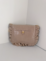 Miu Miu Foldable Nylon Tote with  Ruched Leather  Pouch