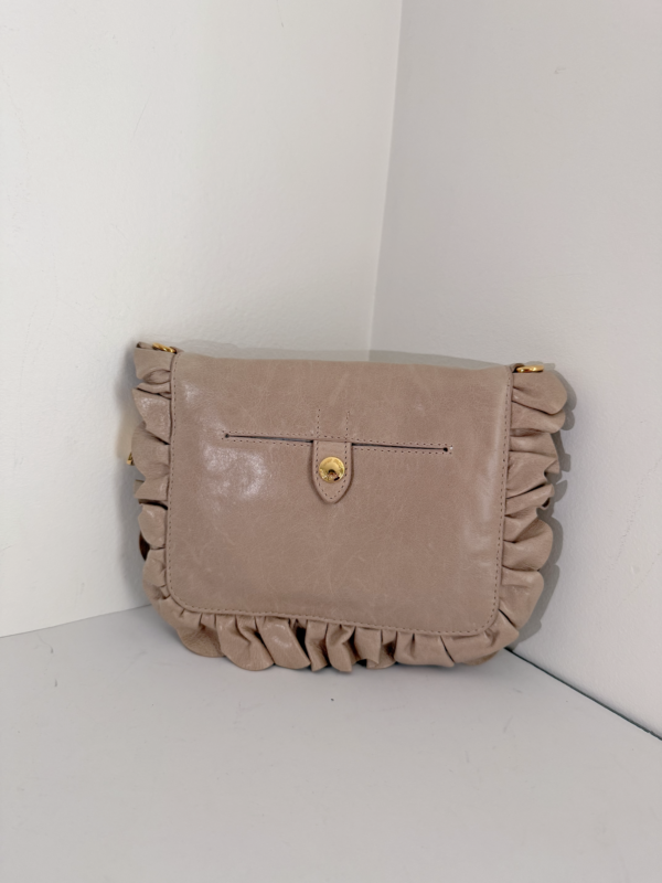 Miu Miu Foldable Nylon Tote with  Ruched Leather  Pouch