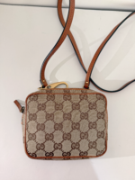 Gucci GG Canvas Mini Camera Bag