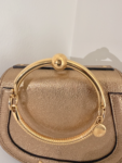 ChloƩ Small Gold Nile Bracelet Bag
