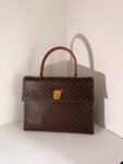 Celine Macadam Vintage Top Handle Flap Bag