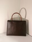 Celine Macadam Vintage Top Handle Flap Bag