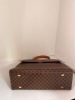 Celine Macadam Vintage Top Handle Flap Bag