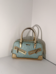 Gucci Light Blue GG Canvas Bowling Bag