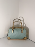 Gucci Light Blue GG Canvas Bowling Bag