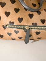 Burberry "Big Crush" Heart Print Tote