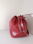Louis Vuitton Red Epi NoƩ Bucket Bag