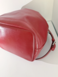 Louis Vuitton Red Epi NoƩ Bucket Bag