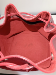 Louis Vuitton Red Epi NoƩ Bucket Bag