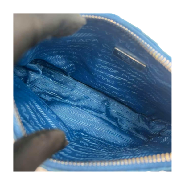 Prada Ruched Nylon Hobo Bag