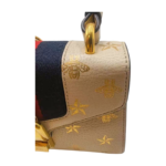 Gucci Sylvie Bee and Star Mini Top Handle Bag