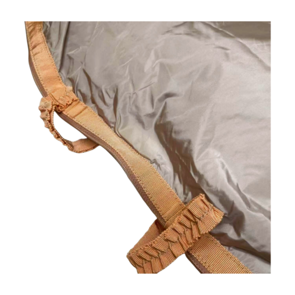 Miu Miu Foldable Nylon Tote with  Ruched Leather  Pouch