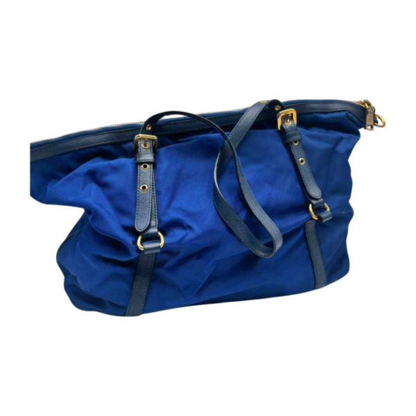 Prada Tessuto Saffiano Two-Way Tote