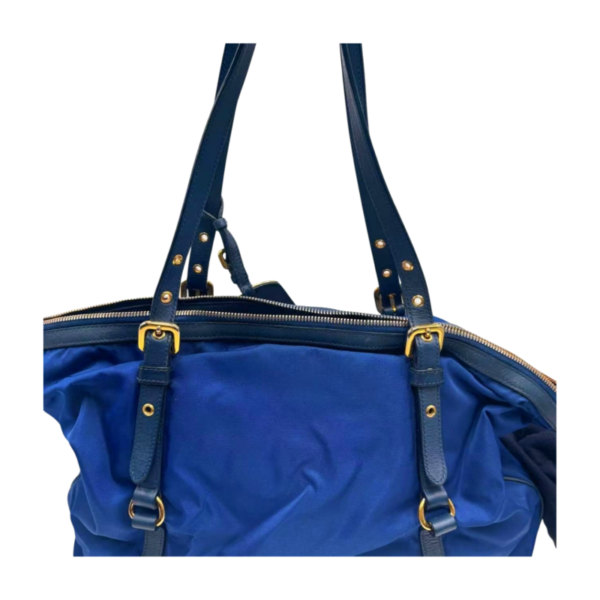 Prada Tessuto Saffiano Two-Way Tote